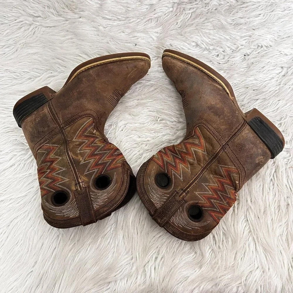 Durango Tigers Eye Brown Kid's Unisex Leather 8